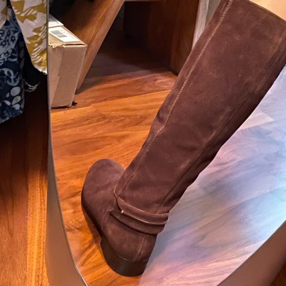 Kenzie brown suede boots size 9.5 - Picture 4 of 12